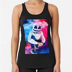 Music - Marshmello Racerback Tank Top