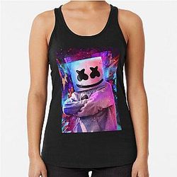 Music - Marshmello Racerback Tank Top