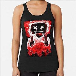 Music - Marshmello Racerback Tank Top