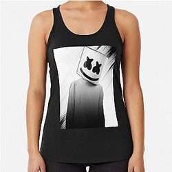Music - Marshmello Racerback Tank Top