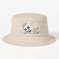 Illustration Marshmello    Bucket Hat