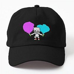 Marshmello illustration Dad Hat