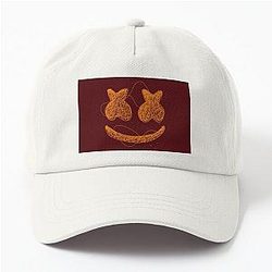 Marshmello  paint art Dad Hat