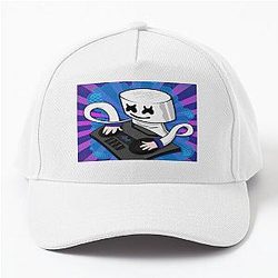 Marshmello  paint art Baseball Cap