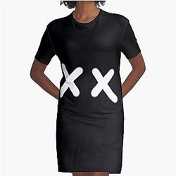 marshmello Graphic T-Shirt Dress
