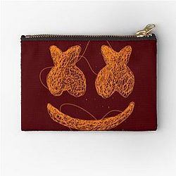 Marshmello  paint art Zipper Pouch
