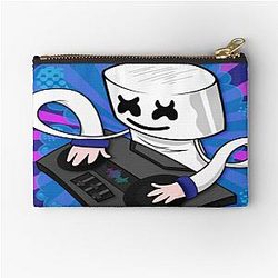 Marshmello  paint art Zipper Pouch