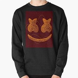 Marshmello  paint art Pullover Sweatshirt