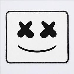 Design Marshmello    Mouse Pad