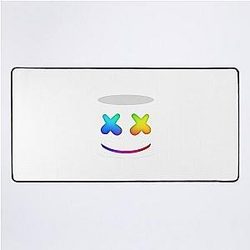 Marshmello  Illustration Desk Mat
