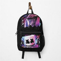 Marshmello Neon Color Design Backpack