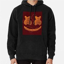 Marshmello  paint art Pullover Hoodie