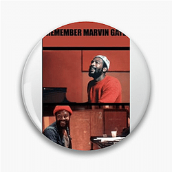 Marvin Gaye was a pioneer of the soul music genre Marvin Gaye Pins