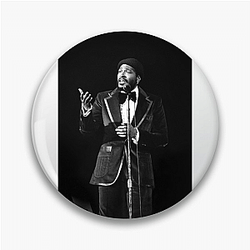 Marvin Gaye was a major figure at Motown Records Marvin Gaye Pins