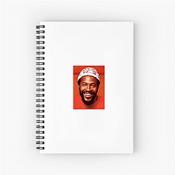 Marvin Gaye was an American singer and songwriter Marvin Gaye Notebook