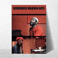 Marvin Gaye was a pioneer of the soul music genre Marvin Gaye Posters