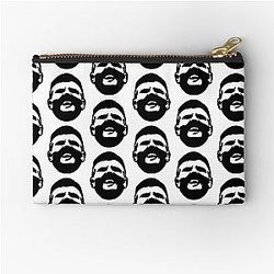 Marvin Vettori Black Zipper Pouch