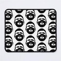 Marvin Vettori Black Mouse Pad