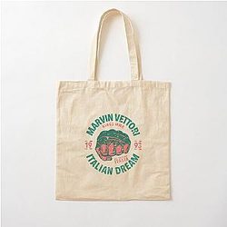 Marvin Vettori The Italian Dream Distressed Style Cotton Tote Bag