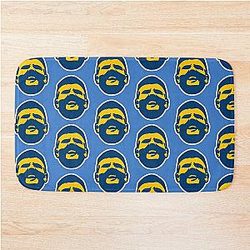 Marvin Vettori Blue Bath Mat