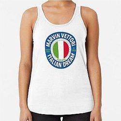 Marvin Vettori - Italy Racerback Tank Top