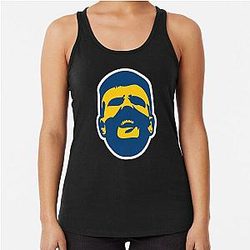 Marvin Vettori Blue Racerback Tank Top