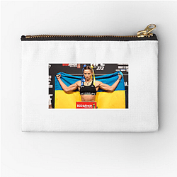 Ukrainian Warrior Maryna Moroz Zipper Pouches