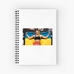 Ukrainian Warrior Maryna Moroz Notebook