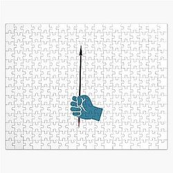 Mary Poppins Yall Blue Hand Jigsaw Puzzle