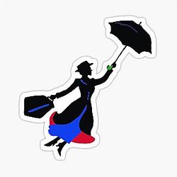 Mary Poppins Sticker