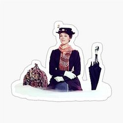 Mary Poppins Sticker