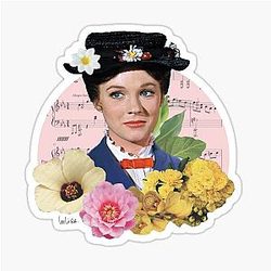Mary Poppins Collage Sticker