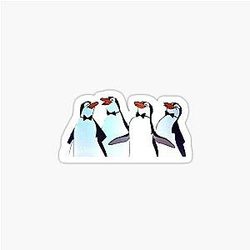 Mary Poppins Penguins Sticker