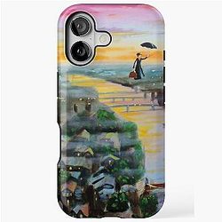 Mary Poppins London Up to the height iPhone Case