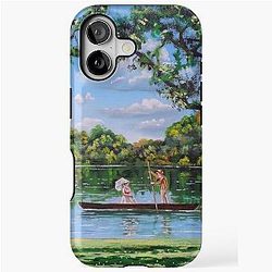 Mary Poppins in the park iPhone Case