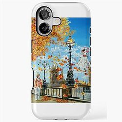 Mary Poppins painting Supercalifragilisticexpialidocious iPhone Case