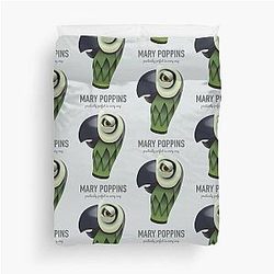 Mary Poppins Alternative Movie Poster Duvet Cover