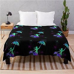 Magical Mary Poppins Throw Blanket