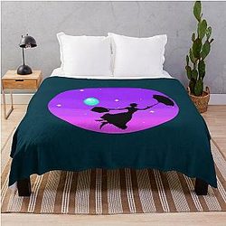 Mary Poppins Pixel Throw Blanket