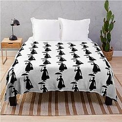 Mary Poppins Throw Blanket