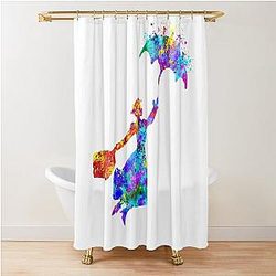 Mary Poppins Shower Curtain