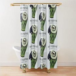 Mary Poppins Alternative Movie Poster Shower Curtain