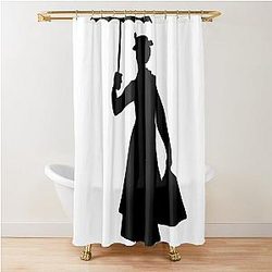 Mary Poppins Julie Andrews Shower Curtain