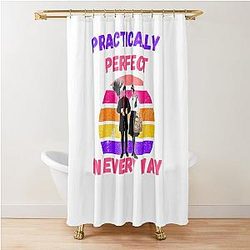 vintage mary poppins Shower Curtain