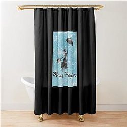 Mary Poppins Graphic Shower Curtain