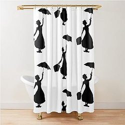Mary Poppins Shower Curtain