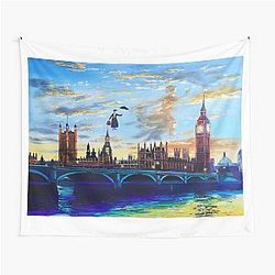 Mary Poppins returns London tapestry