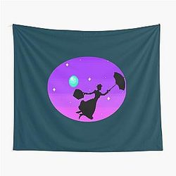 Mary Poppins Pixel Tapestry