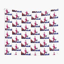 Mary Poppins Bert Watercolor Design Tapestry