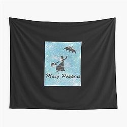 Mary Poppins Graphic T-Shirt Tapestry